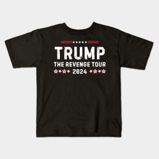 Trump The Revenge Tour 2024 Kids T-Shirt